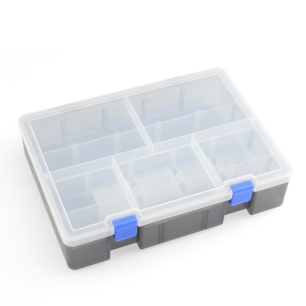 Koswork Two Layer Parts Case 245*175*56mm (w/tray & partition)