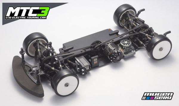 Mugen Seiki MTC-3 Tourenwagen Baukasten 1:10 mit Aluminium Chassis