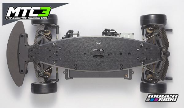 Mugen Seiki MTC-3 Tourenwagen Baukasten 1:10 mit Aluminium Chassis