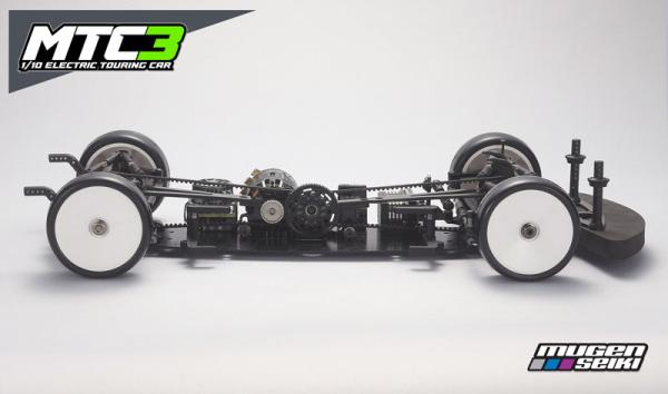MTC-3 1/10 EP TOURING KIT OHNE RÄDER / ALU. CHASSIS