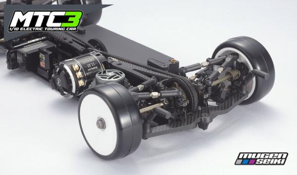 Mugen Seiki MTC-3 Tourenwagen Baukasten 1:10 mit Aluminium Chassis