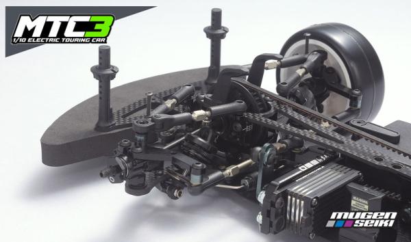 Mugen Seiki MTC-3 Tourenwagen Baukasten 1:10 mit Aluminium Chassis