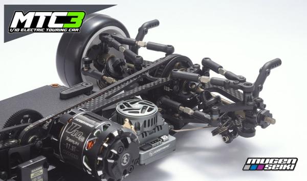 Mugen Seiki MTC-3 Tourenwagen Baukasten 1:10 mit Aluminium Chassis