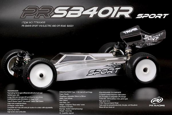 PR Racing SB401R Sport 4WD Buggy Kit