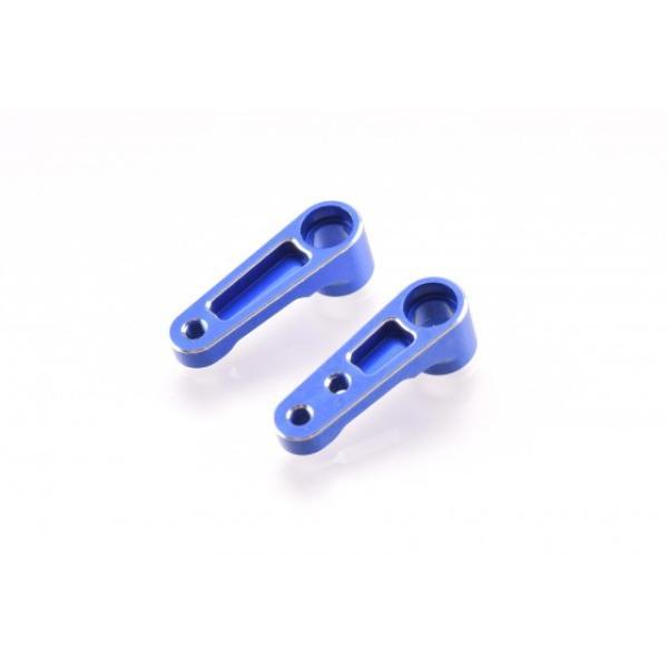 Revolution Design B6.2 | B6.1 | B6 Aluminium Steering Bellcrank Set (blue)