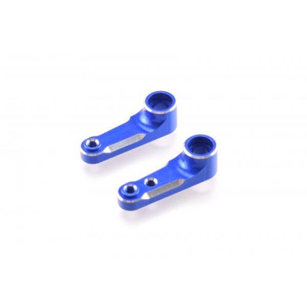 Revolution Design B6.2 | B6.1 | B6 Aluminium Steering Bellcrank Set (blue)