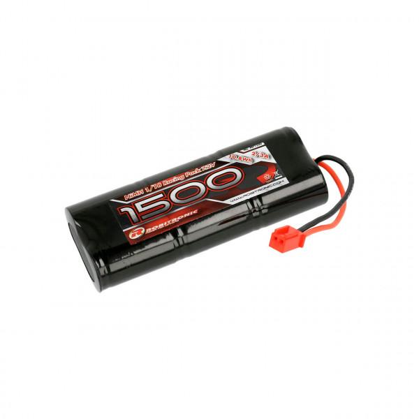 Robitronic NiMH Akku 1500mAh 7,2V Stick Pack 2/3A 1/18