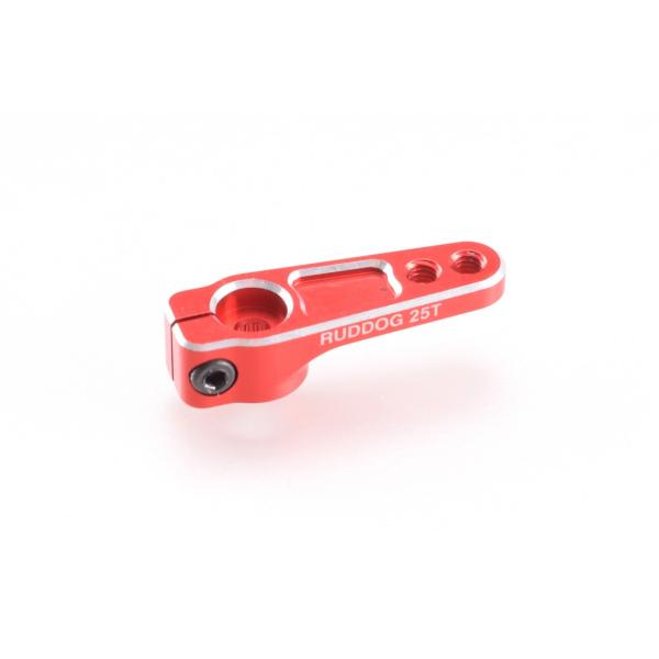 RUDDOG Aluminium Servo Horn 25T Red