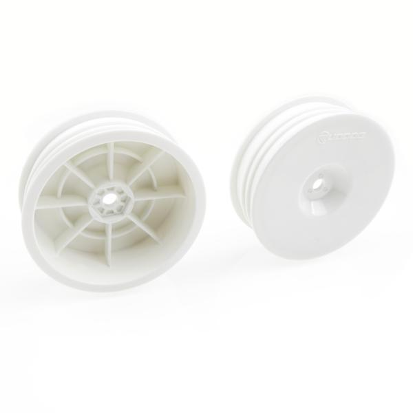 RUDDOG B7 | XB2 | LD3 - 2wd Slim Front Wheels 2.2" (White | 4pcs)