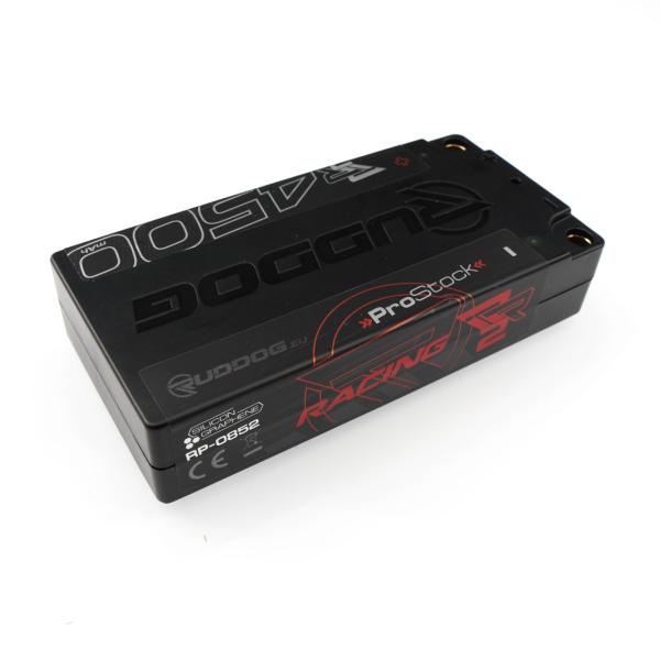RUDDOG Racing RR2 ProStock 4500mAh 150C/75C 7.4V 20mm-LCG Short Stick Pack LiPo Battery