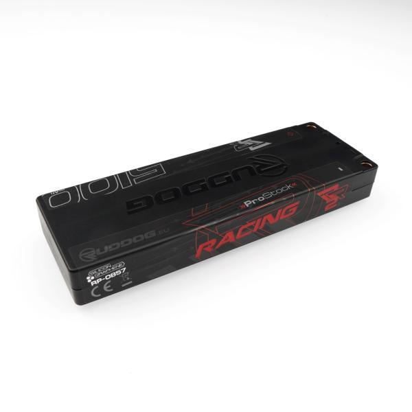 RUDDOG Racing RR2 ProStock 5100mAh 150C/75C 7.4V 17.5mm-LCG Stick Pack LiPo Battery