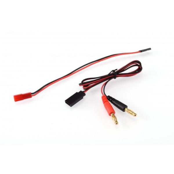 RUDDOG RX/TX Charging Lead for Sanwa/Futaba with JST/BEC Adaptor