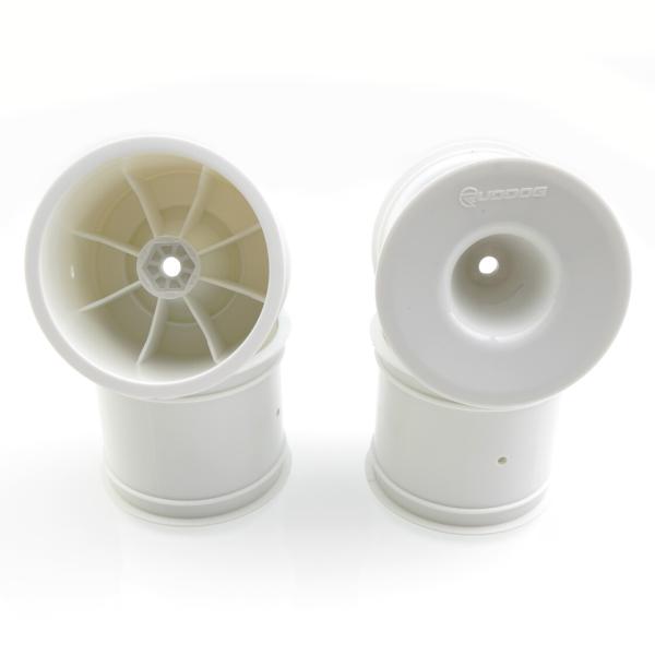 RUDDOG T6.4 | XT2 | YZ-2T | Storm - 1/10 Truck Wheels 2.2" (White | 4pcs)
