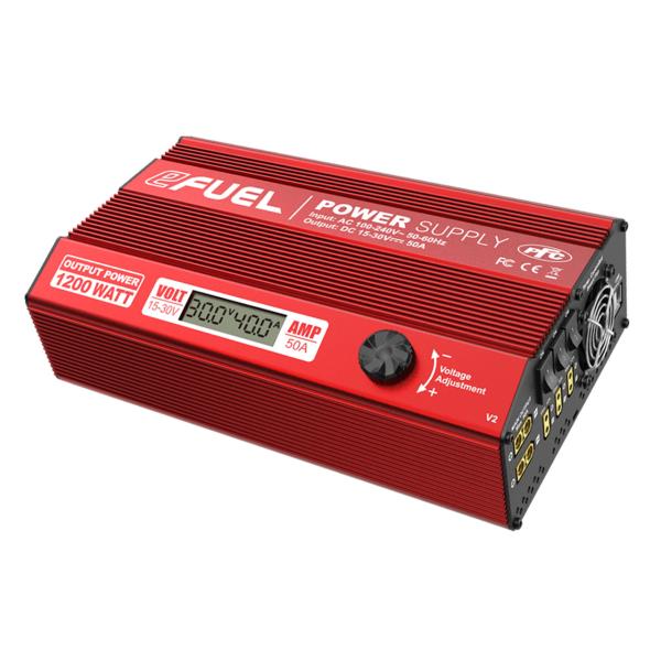 SkyRC eFuel 1200W 50A 15-30 Volt Netzteil XT-Buchse mit LCD Anzeige