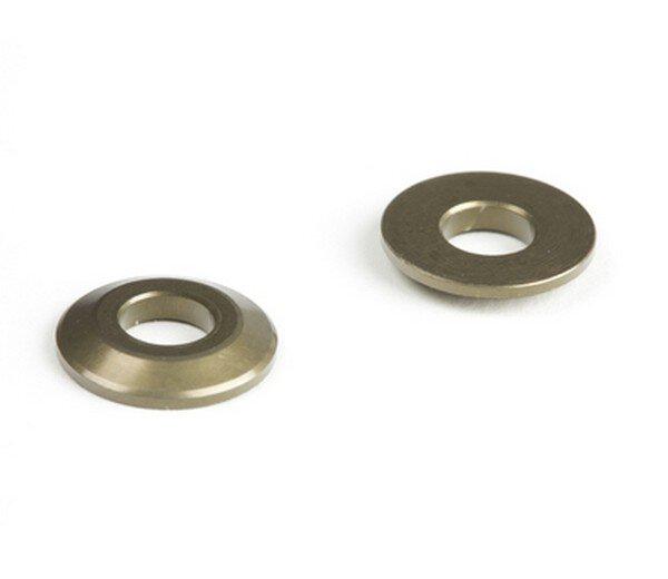 Aluminium Wing Button (2pcs) Olive