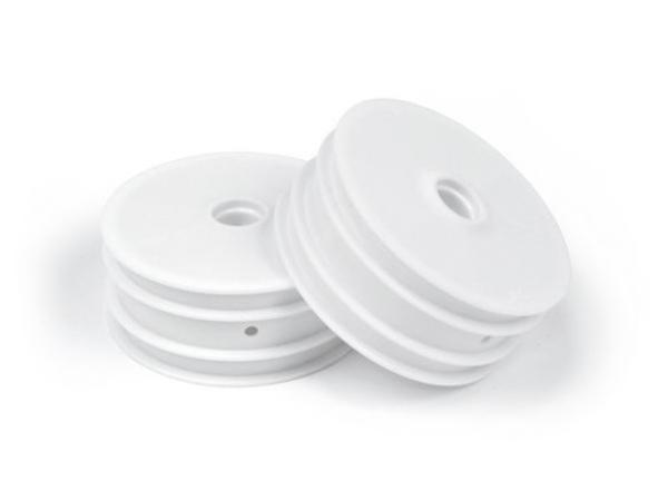 2WD Wheel RIM Front: White(2pcs)