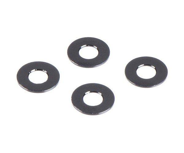 SHIM 3.5x8x0.5mm (4pcs) (black)