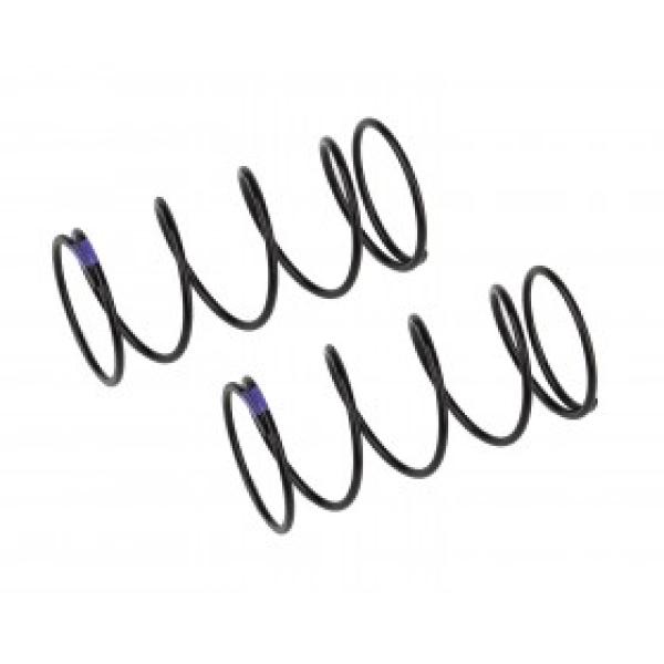 Team Associated 13mm Front Shock Springs, purple 4.6lb/in, L44, 5.75T, 1.2D