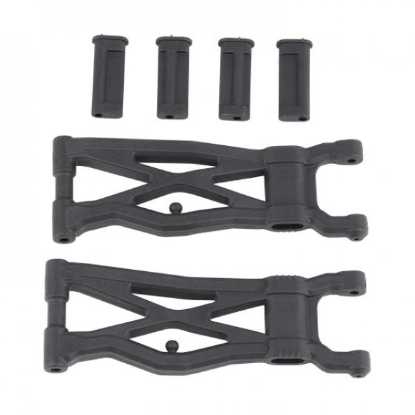 Team Associated RC10SC6.2 FT Rear Suspension Arms, carbon fiber