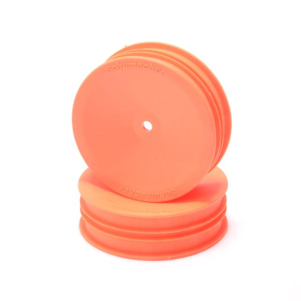 1:10 Felgen Offroad Front 2WD - 12mm Sechskant Slim - orange- (1 Paar)