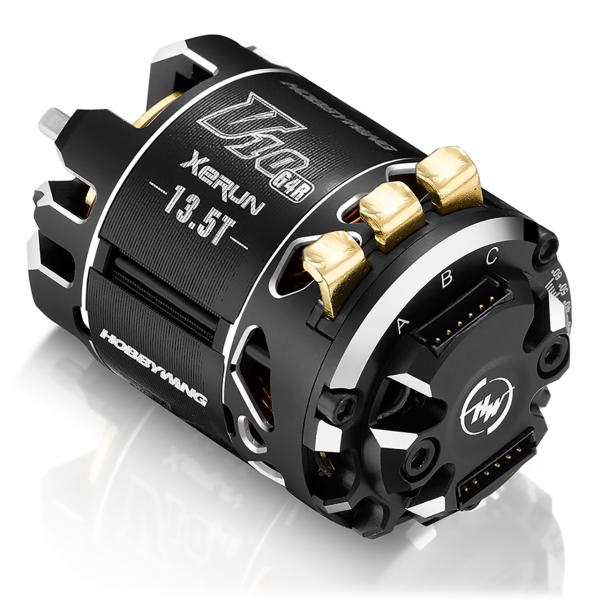 Hobbywing Xerun V10 Brushless Motor G4R (2-3s) 13.5T Sensored für 1:10