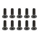 Team Associated Screws, 2.5x8 mm FHCS