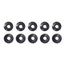 Team Associated M4 Low Profile Serrated Steel Wheel Nuts