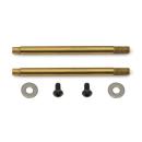 Team Associated 3x23 Shock Shaft V2, TiN