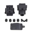 Team Associated RC10B74 FT Gearbox, Carbon