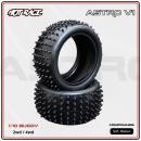 Astro V1 Reifen medium (2) EM-Reifen'26 HOTRACE 1/10 Buggy 4WD/2WD hinten