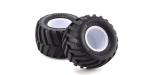 Pre-Glued High Grip Soft Tires (2) EP MadVan VE
