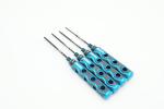 KAEMTECH Premium Innensechskant-Set 1,5mm/2,0mm/2,5mm/3,0mm, blau/schwarz