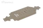 Sparko F8E 7075 Aluminium Chassisplatte (hart eloxiert)