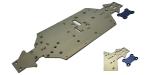 Sparko F8 7075 Aluminium Chassisplatte (hart eloxiert) SE