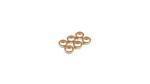 SWORKz Kugellager 10x15x4mm RED Rubber (6)