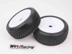 TPRO 1/8 Offroad MATRIX Racing Tire Pre-Mounted 2pcs (WH) C3 Soft