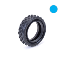 Schumacher U6776 Cut Stagger 1/10 - 2WD Frontreifen -Low Profile- blau (2)