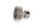 Motorritzel 24 Zähne -Stahl- 3,175mm Welle, 48dp - lang