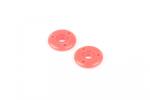 Piston - 3 hole - 13mm - Red - Off Road (pr)
