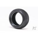 ALLIGATOR Rear Yellow compound (Medium long wear) 1/10 Astro turf / Carpet tires (Only tires) 2pcs