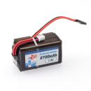 Intellect 2700mAh 7.4V RX LiPo Hump