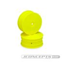 JConcepts Mono - L1 | L1R | YZ4-SF, 2.2" Front Wheel (yellow) - 4pc