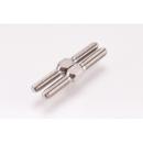Titanium Turnbuckles 3mm x 28mm 2pcs