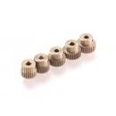RUDDOG 64dp Aluminium Pinion 5-Pack Even (22,24,26,28,30T)