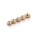 RUDDOG 64dp Aluminium Pinion 5-Pack Odd (31,33,35,37,39T)