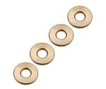 ALUMINIUM SPACER 8x3x1.00mm (4pcs)(OLIVE)