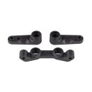 Team Associated RC10B7 FT Steering Bellcrank and Rack Set, carbon