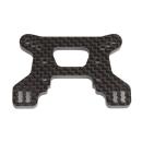 Team Associated RC10B74.1 Front Shock Tower, 23mm, carbon fiber